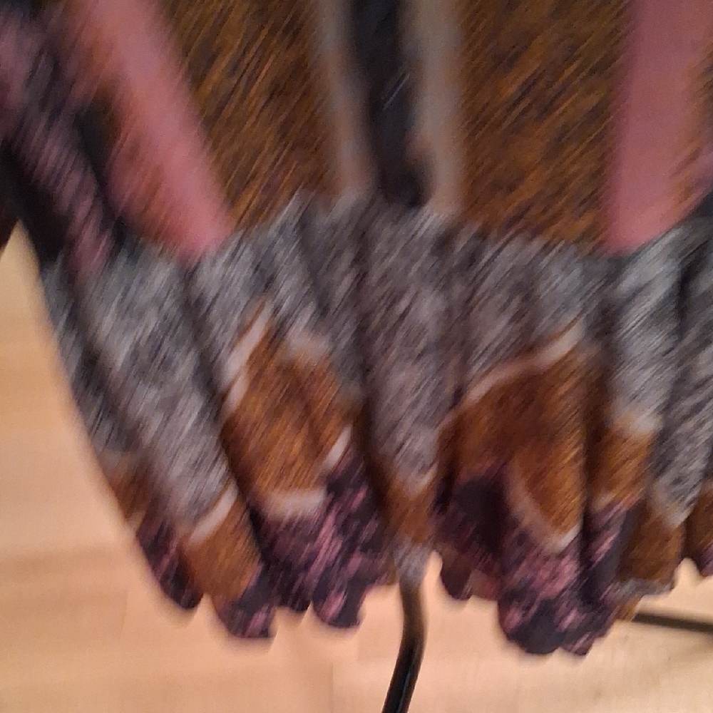 Free People Patchwork Mini Dress Or Tunic In Pink, Brown, and Gray - Picture 7 of 16